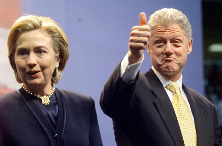 Bill and Hillary