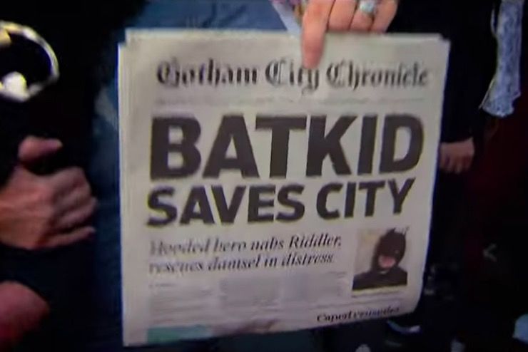 Miles Scott Batkid Story